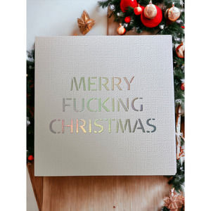 Merry Fucking Christmas 4.75x4.75 Christmas Cards